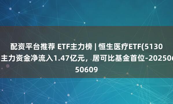 配资平台推荐 ETF主力榜 | 恒生医疗ETF(513060)主力资金净流入1.47亿元，居可比基金首位-20250609